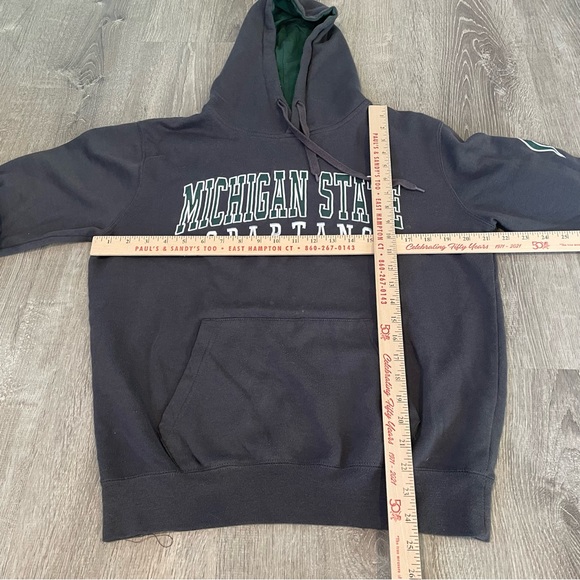 Michigan State Spartans Stadium Athletics Pullover Hoodie Sweatshirt Size Small - Picture 7 of 7